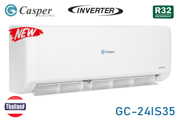 Điều hòa Casper 1 chiều inverter 24000BTU GC-24IS35